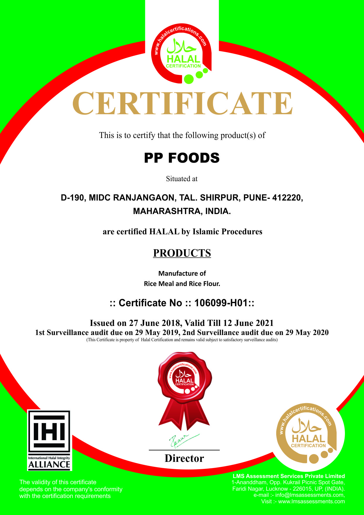 PP Foods obtains Halal Certification